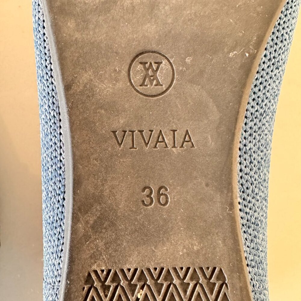 NWOT Vivaia Michelle Pointed-Toe Bow Loafers - Picture 7 of 8